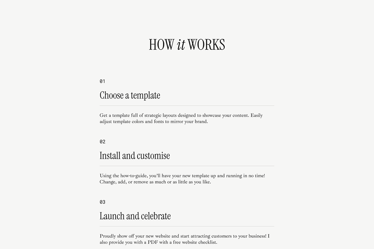 Jada Wordpress Theme, a WordPress Template by The Cherie Studio (Photo 5 of 7)