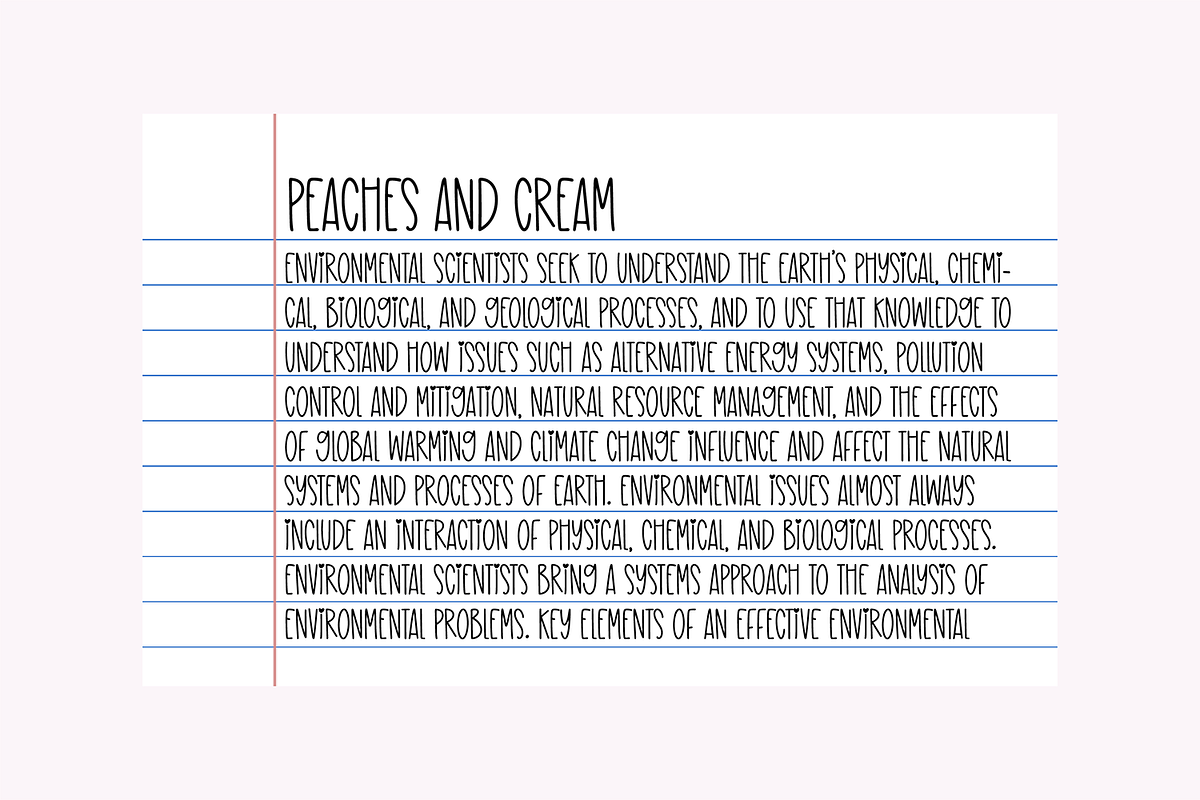 NOTEBOOK HANDWRITING Font Bundle, a Handwritten Font by Blush Font Co. (Photo 8 of 12)