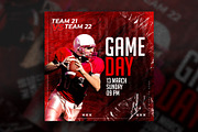 Match day social media flyers, a Social Media Template by Tanmoy Topu (Thumbnail 9 of 11)