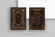 Vintage Floral Menu Vol.7, a Brochure Template by Bewalrus Studio (Thumbnail 5 of 5)