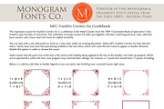 MFC Franklin Corners Six, a Symbol Font by Monogram Fonts Co. (Thumbnail 6 of 7)