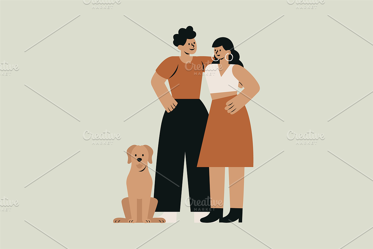 Family Diversity Illustration, a Person Illustration by Jump Studio (Photo 4 of 10)