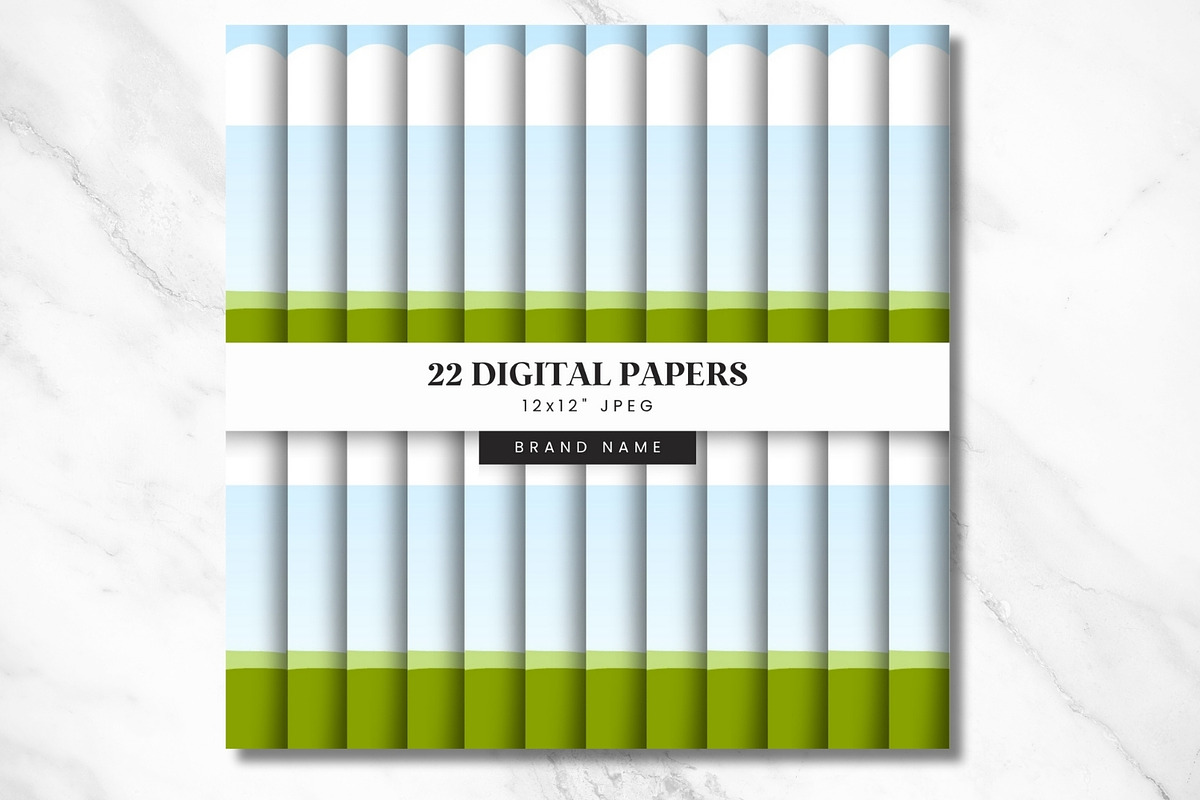Digital Paper Canva Template - 22, a Presentation Template by illuztrate (Photo 7 of 8)