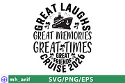 Great Laughs Great Memories Great, a Graphic by mh_arif (Thumbnail 1 of 4)