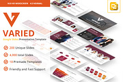 Varied Google Slides Template, a Presentation Template by GraphicStan (Thumbnail 1 of 26)
