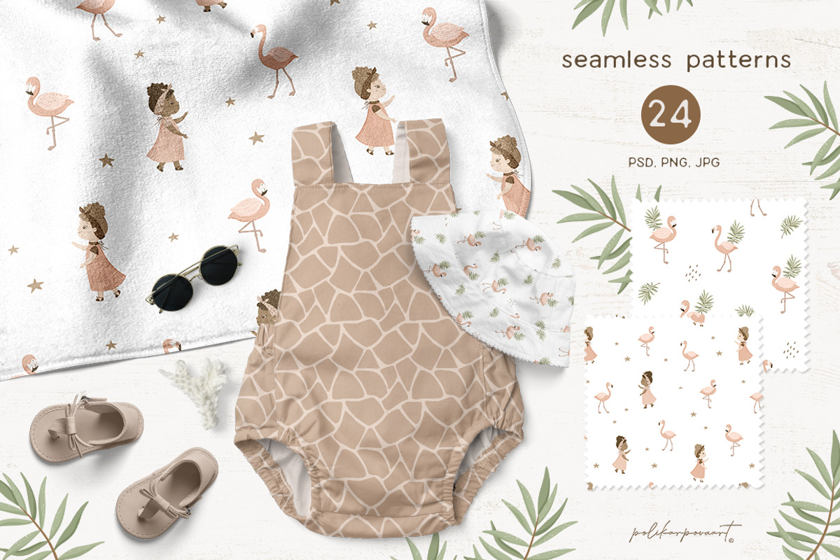 TROPICAL kids illustration & pattern, an Animal Illustration by polikarpovaart (Photo 8 of 14)