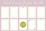 Hand Drawn Whimsical Frames Bundle, an Object Graphic by Ayya Studio (Thumbnail 11 of 12)