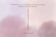 Lavender Watercolor Clip Art Set, a Texture Graphic by Minky Moo Creations (Thumbnail 7 of 18)