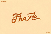 Raghuka - Monoline Script Font, a Script Font by kangfont Studio (Thumbnail 5 of 5)