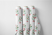 Holly Berry Seamless Pattern, a Pattern Graphic by Pati Charm Studio (Thumbnail 6 of 7)