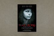 Horror Movie Poster Template, a Flyer Template by Filmsourcing (Thumbnail 1 of 3)