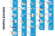 Memphis Business, vector illos, a Templates & Theme by Grivina's shop (Thumbnail 18 of 27)