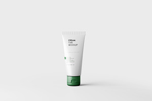 Cream Tube Mockup