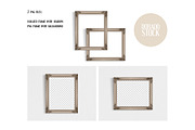 Isolated Old Frames Mockup, a Print Template by Dorado Stock (Thumbnail 4 of 7)
