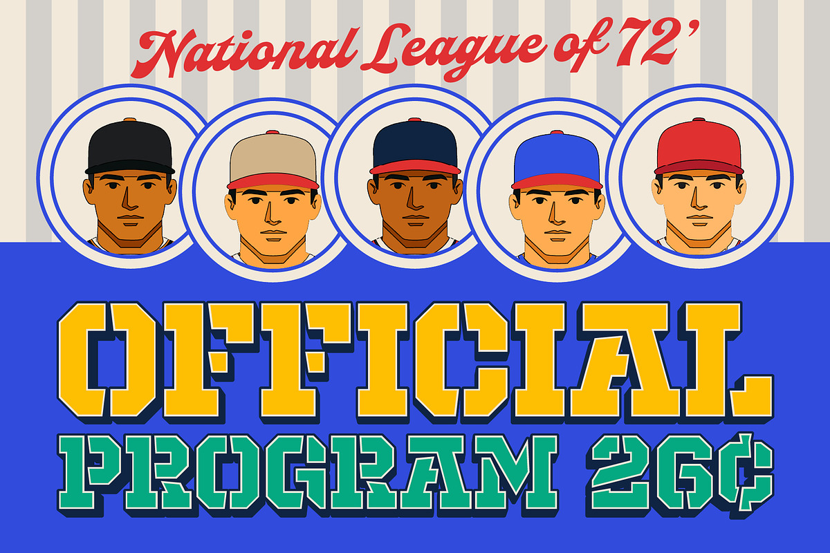 Native Baseball - Font Duo, a Slab Serif Font by The Native Saint Club (Photo 3 of 16)