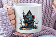 Retro Fall Halloween PNG Clipart, an Illustration by Pixels.Craft (Thumbnail 5 of 7)