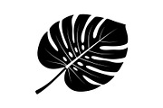 Monstera Leaf Silhouette Bundle, an Illustration by yasushie (Thumbnail 12 of 31)