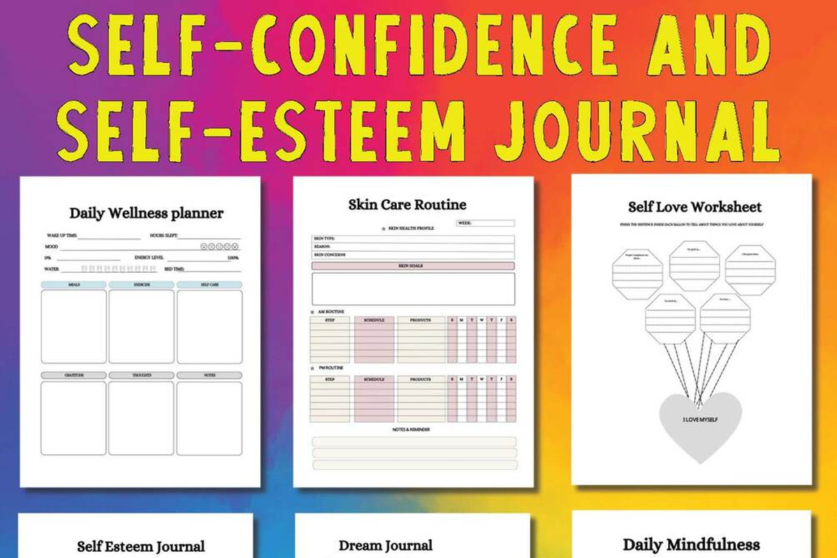 Self-Confidence, Self-Esteem journal, an Education Illustration by Sourcedigi (Photo 1 of 4)