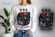 Black Metal USA 1776 2026, an Animal Illustration by Sharon Schwalbe (Thumbnail 1 of 7)