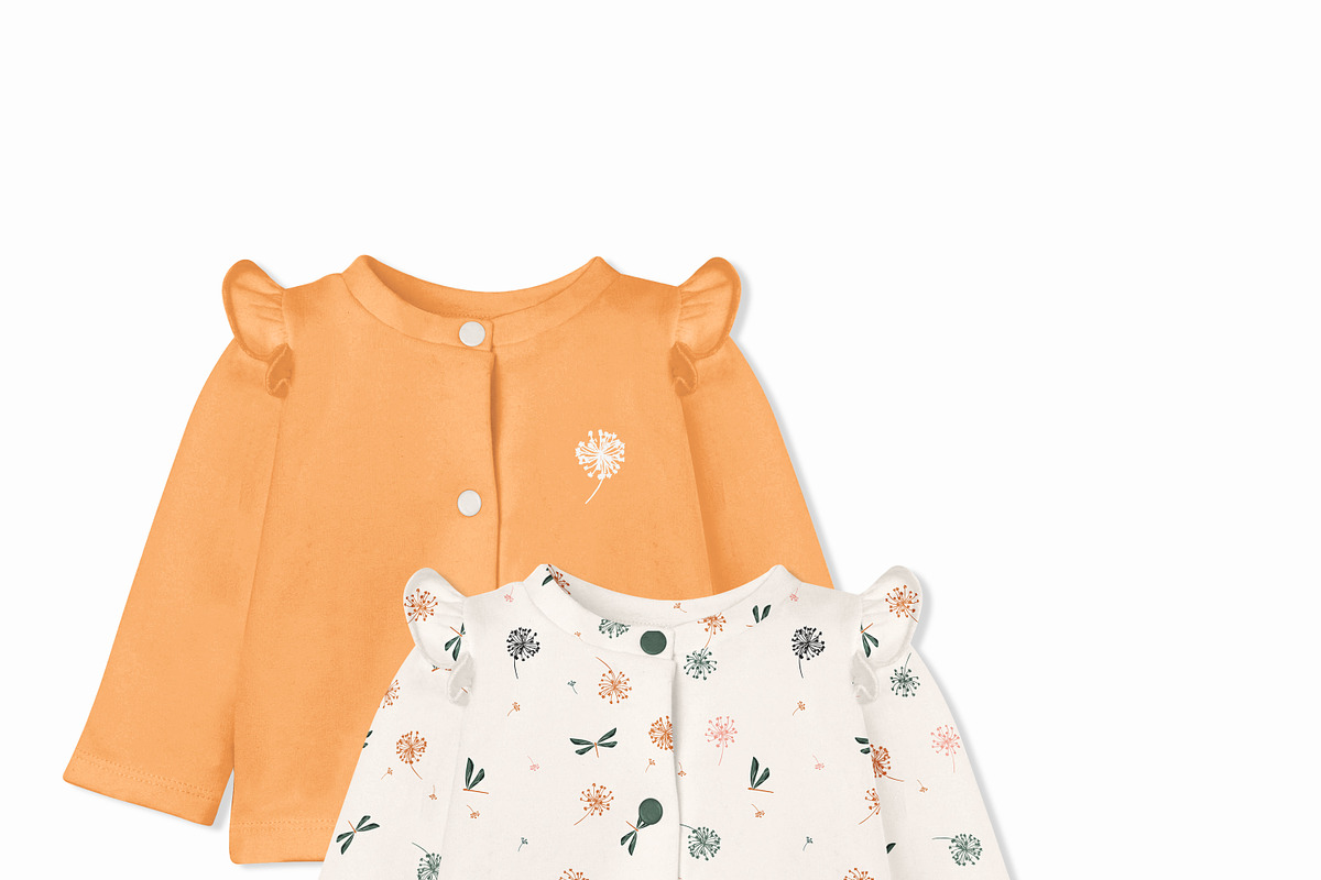 Baby Cardigan with Flounces Mock-up, a Hoody Mockup by Mocca Mockups Store (Photo 9 of 18)