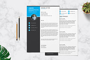 Resume Design Template, a Resume Template by Graphic Template (Thumbnail 2 of 3)