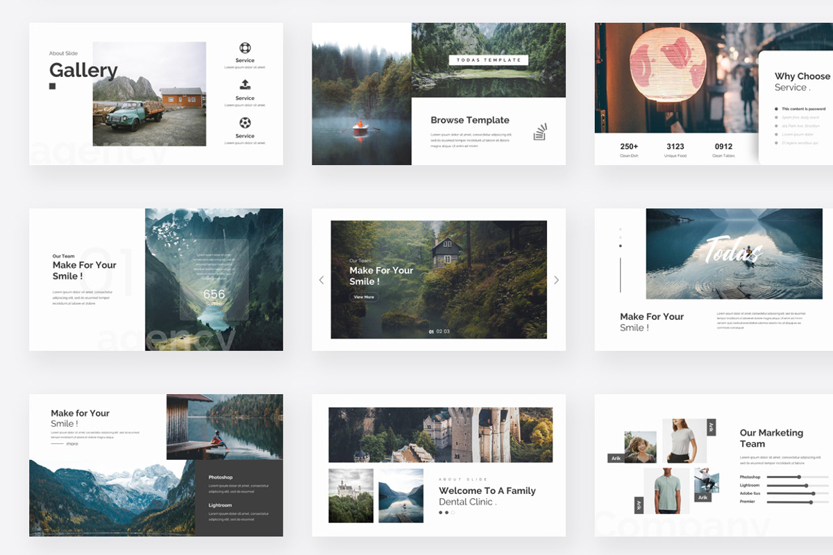Todas Creative Keynote Template, a Presentation Template by One Percent Studio (Photo 6 of 19)
