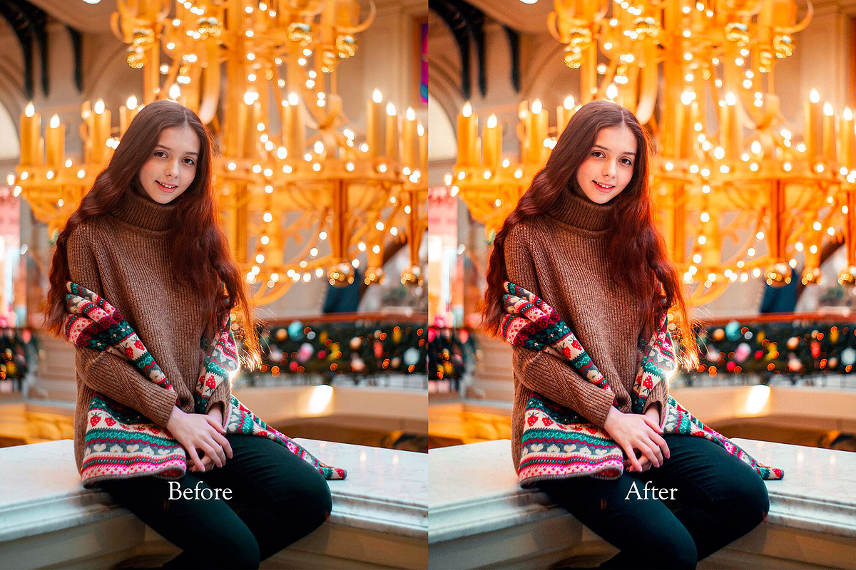 Christmas Lightroom Presets, a Preset Add-On by VividFrame (Photo 9 of 9)