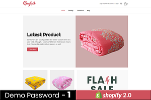 Comforter Shopify Theme OS 2.0