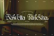 Bagieska Stylish Sans Serif Font, a Sans Serif Font by Heinzel Std (Thumbnail 3 of 11)