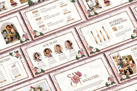 Beauty Rose Powerpoint Template, a Presentation Template by SKY CREATION