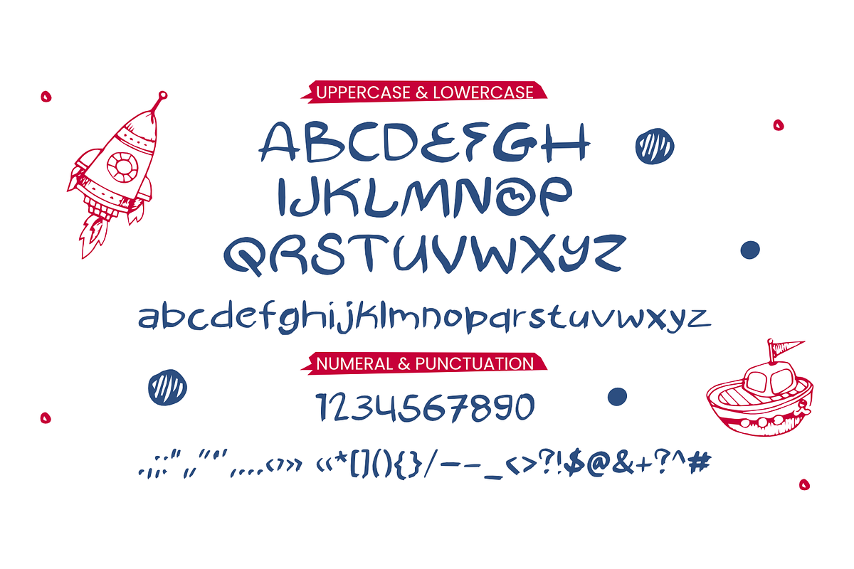 Burha Hadnwritten Playfull Font, a Handwritten Font by ArtiXLabs (Photo 7 of 8)