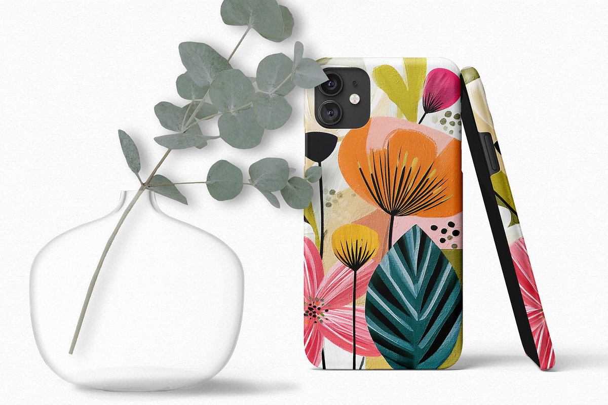 Scandinavian Wildflowers, a Decorative Illustration by rileyBgraphics (Photo 4 of 7)