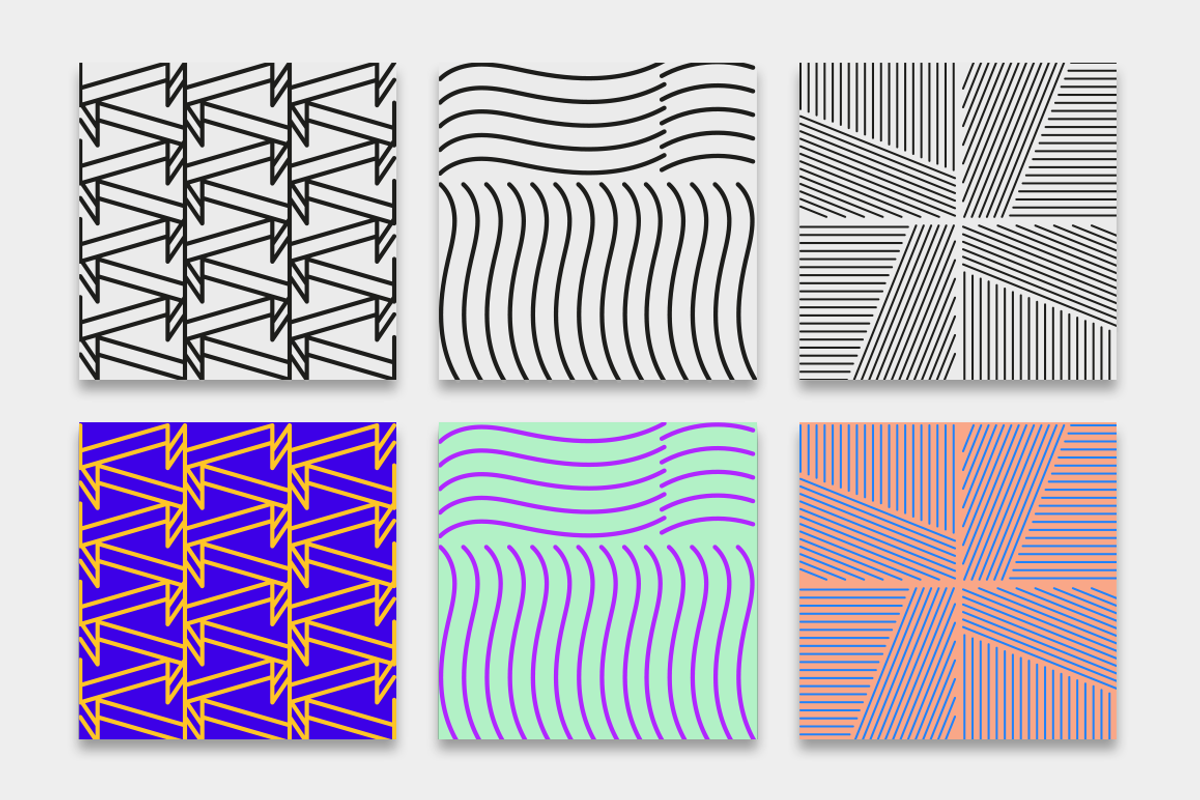 Geometric Seamless Pattern, a Pattern Graphic by picnictubesworld (Photo 3 of 8)