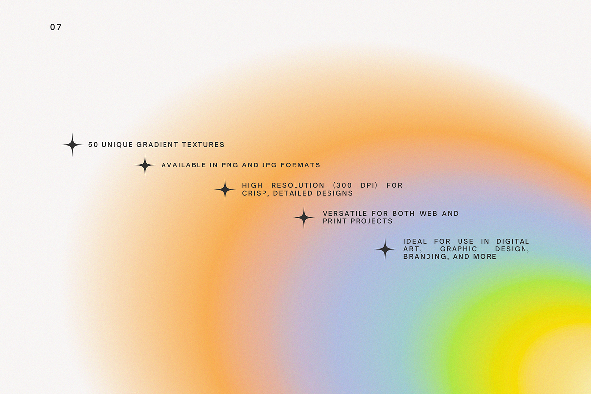 Vivid Gradient Textures, a Texture Graphic by Anna De (Photo 8 of 14)