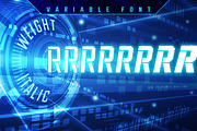 Ultimatum Velocity speed stencil, a Sans Serif Font by Comicraft Fonts (Thumbnail 5 of 5)