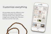 Instagram Canva Minimalist Templates, a Social Media Template by angela simone creative (Thumbnail 19 of 25)