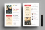 Business Fact Sheet Flyer, a Flyer Template by MightyDesign (Thumbnail 1 of 8)