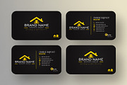 Creative Real Estate Business Card, a Business Card Template by FakhiiDesigns (Thumbnail 2 of 4)