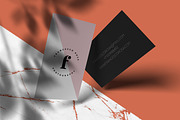 10 Elegant Business Cards Mockup, a Product Mockup by GraphicDash (Thumbnail 10 of 10)