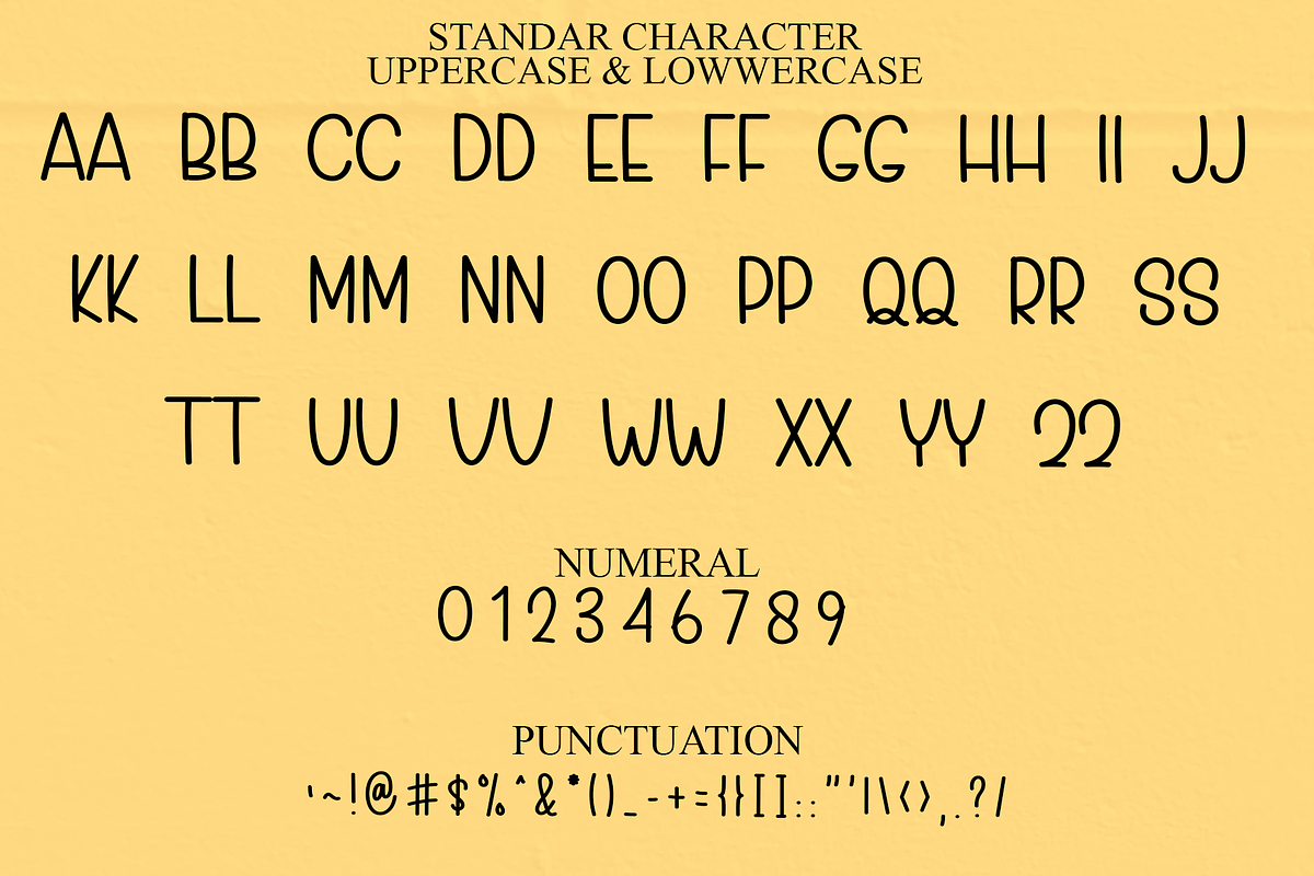 Notes Retro, a Sans Serif Font by InermediaSTUDIO (Photo 2 of 8)