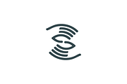 Minimalist Hand Sharing Logo, a Branding & Logo Template by Luxury Logos (Thumbnail 3 of 4)