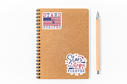 Farmhouse 4th of July Sticker Bundle, an Object Graphic by Design's Dark (Thumbnail 2 of 10)