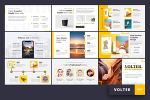 Volter - Creative Keynote Template