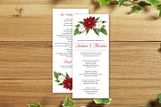 Wedding Ceremony Program Template, a Stationery Template by retrographix (Thumbnail 2 of 3)