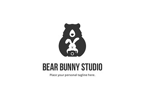 Bear Bunny Photography Studio Logo