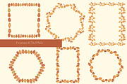 Pine cones & acorns Clipart patterns, a Seasonal Illustration by Carpet Tapete Pretzel (Thumbnail 4 of 13)