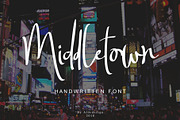 Middletown - Two Signature Fonts, a Script Font by Aldedesign (Thumbnail 1 of 6)
