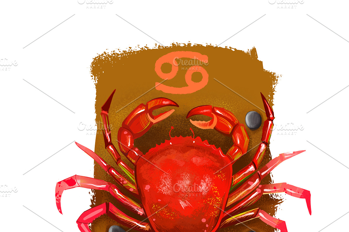 HOROSCOPE digital art ZODIAC SIGNS, an Animal Illustration by Dneprstock (Photo 4 of 4)