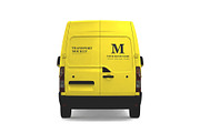 Pickup Truck & Delivery Van Mockup, an Advertising Mockup by graphypix (Thumbnail 14 of 15)