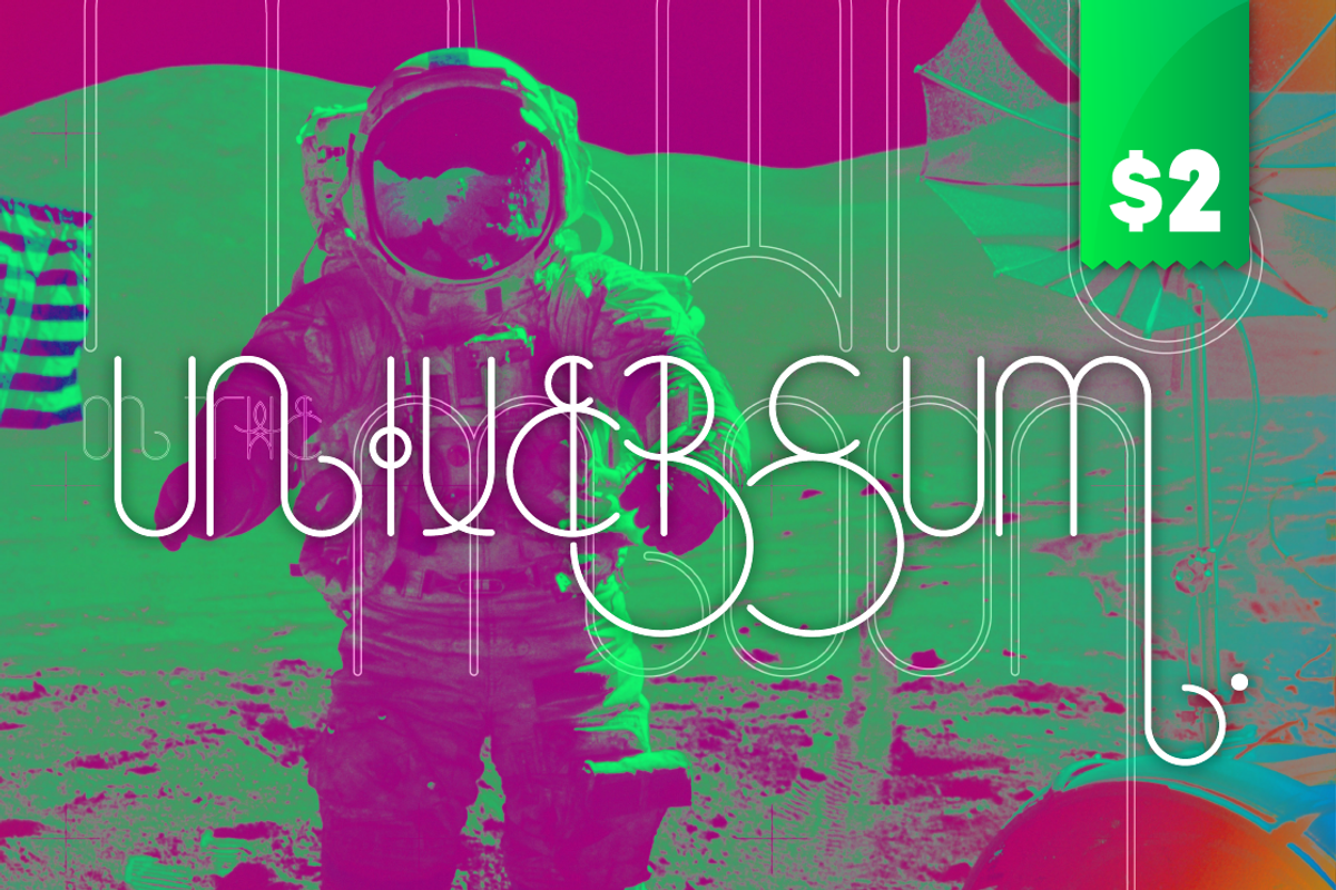 Universum, a Font by JAF 34 (Photo 1 of 5)